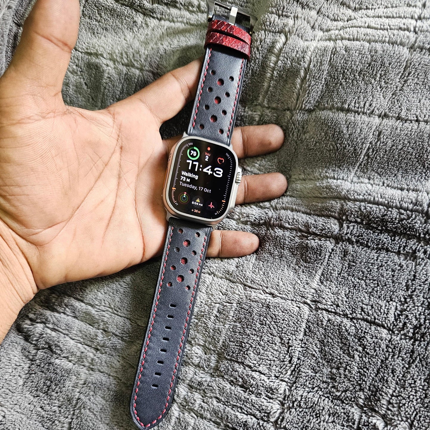 Indianleathercraft applewatchband Apple watch ultra strap
