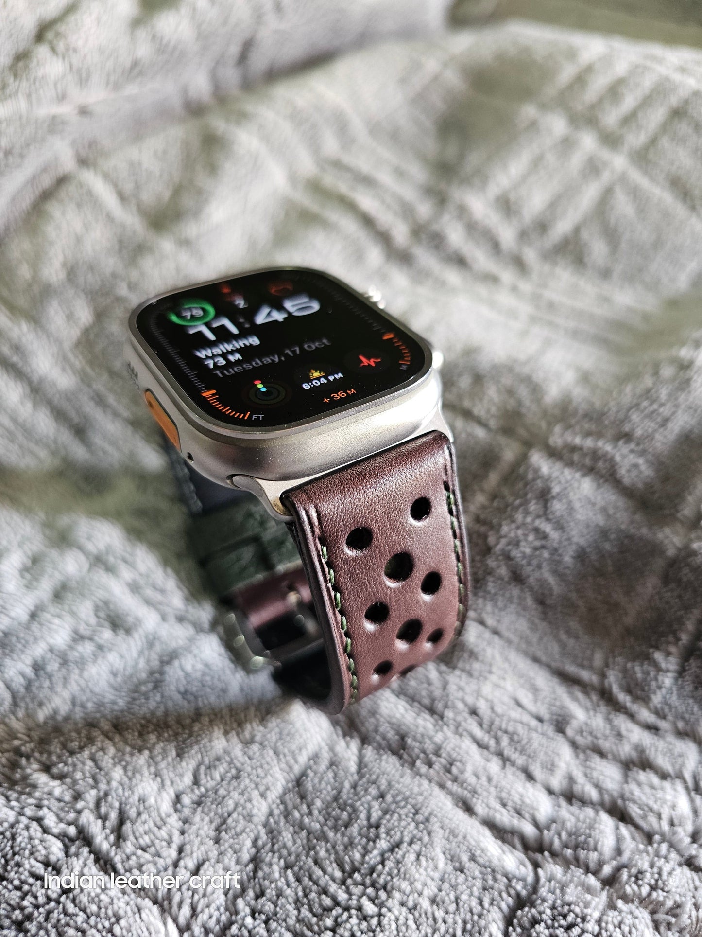 Indianleathercraft applewatchband Apple watch ultra strap