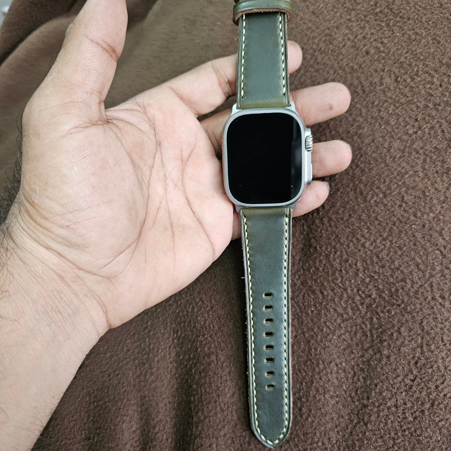 Indianleathercraft applewatchband Horween Leather Apple Watch Bands