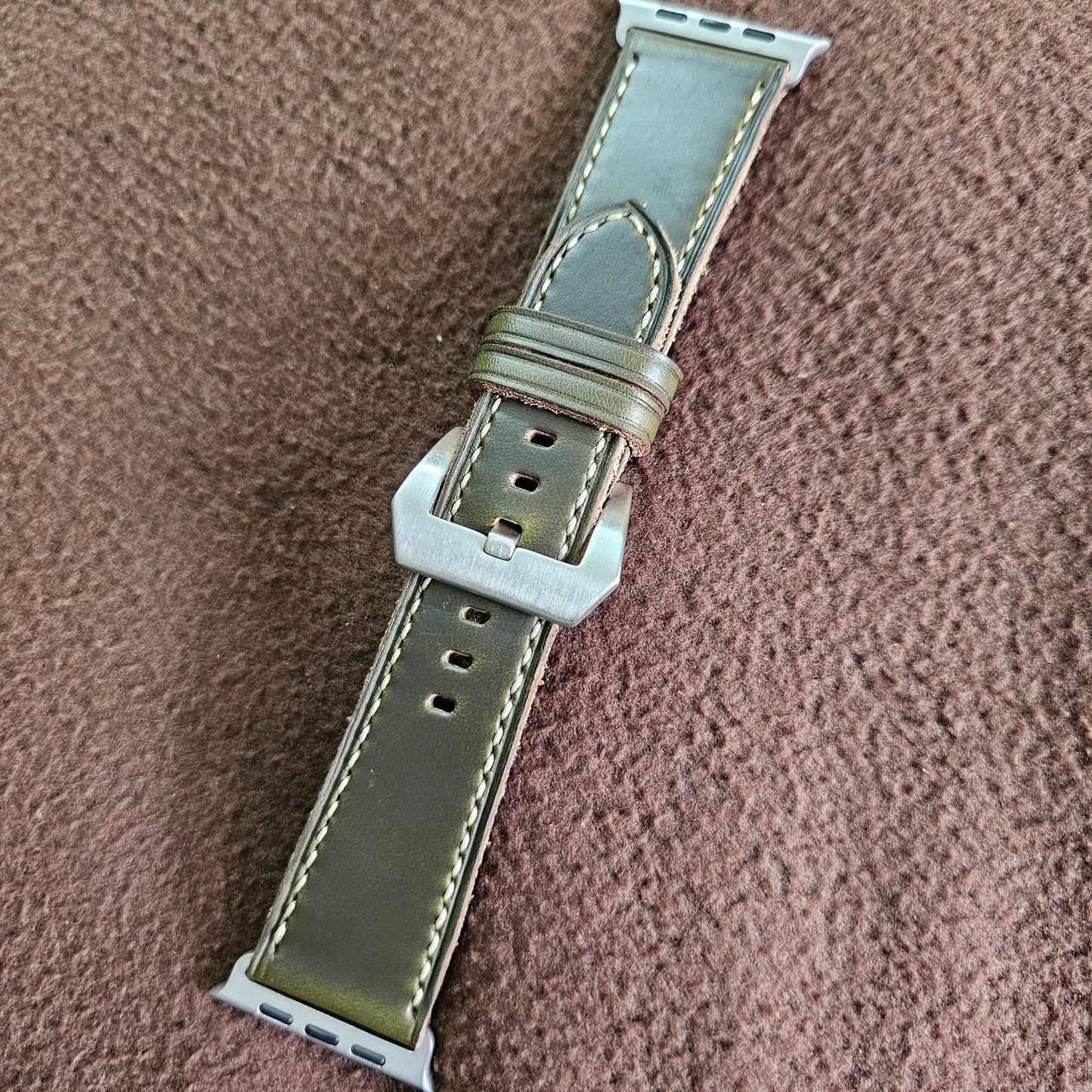 Indianleathercraft applewatchband Horween Leather Apple Watch Bands