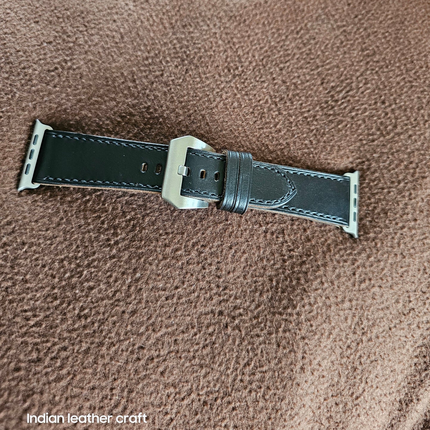 Indianleathercraft Horween Leather Apple Watch Bands