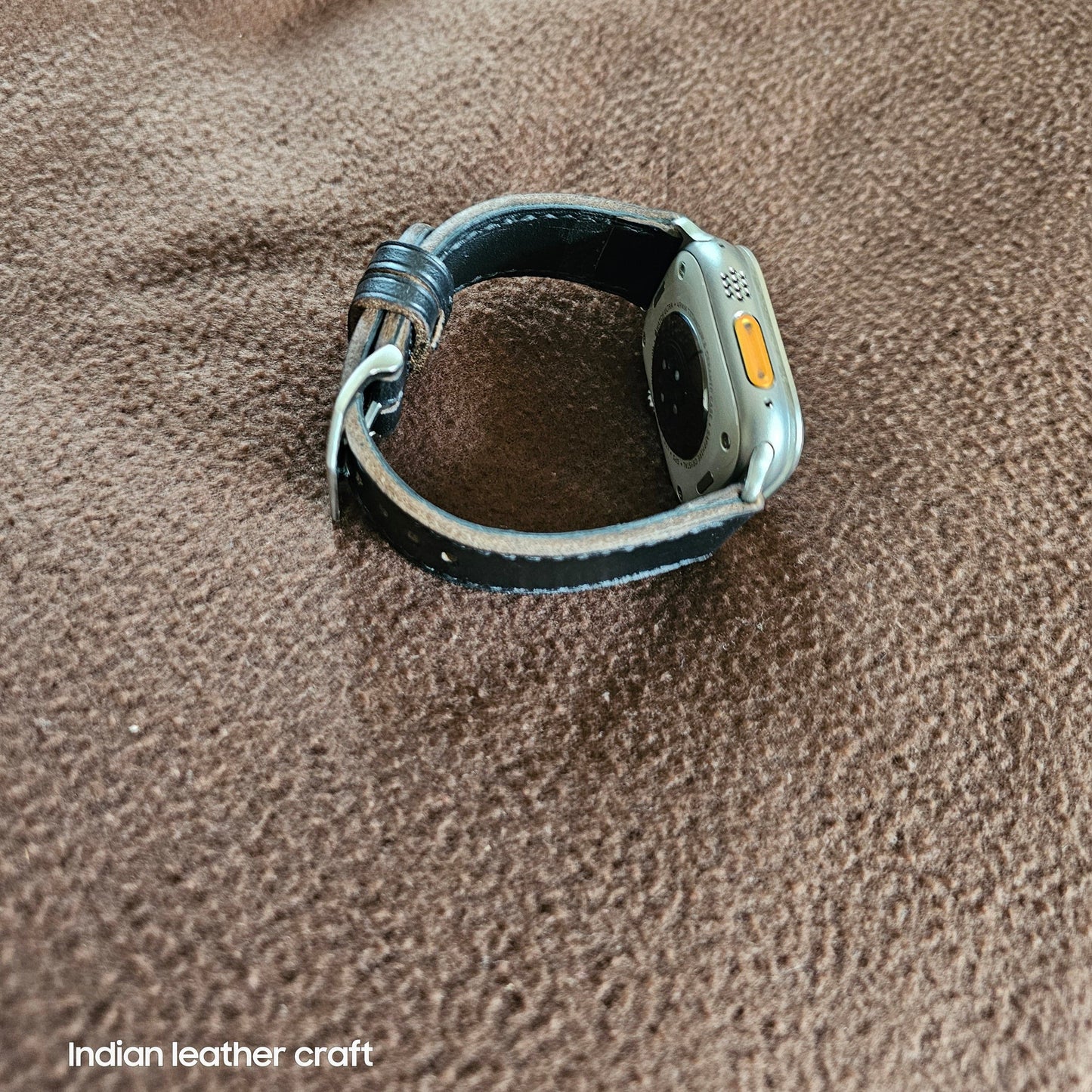 Indianleathercraft Horween Leather Apple Watch Bands
