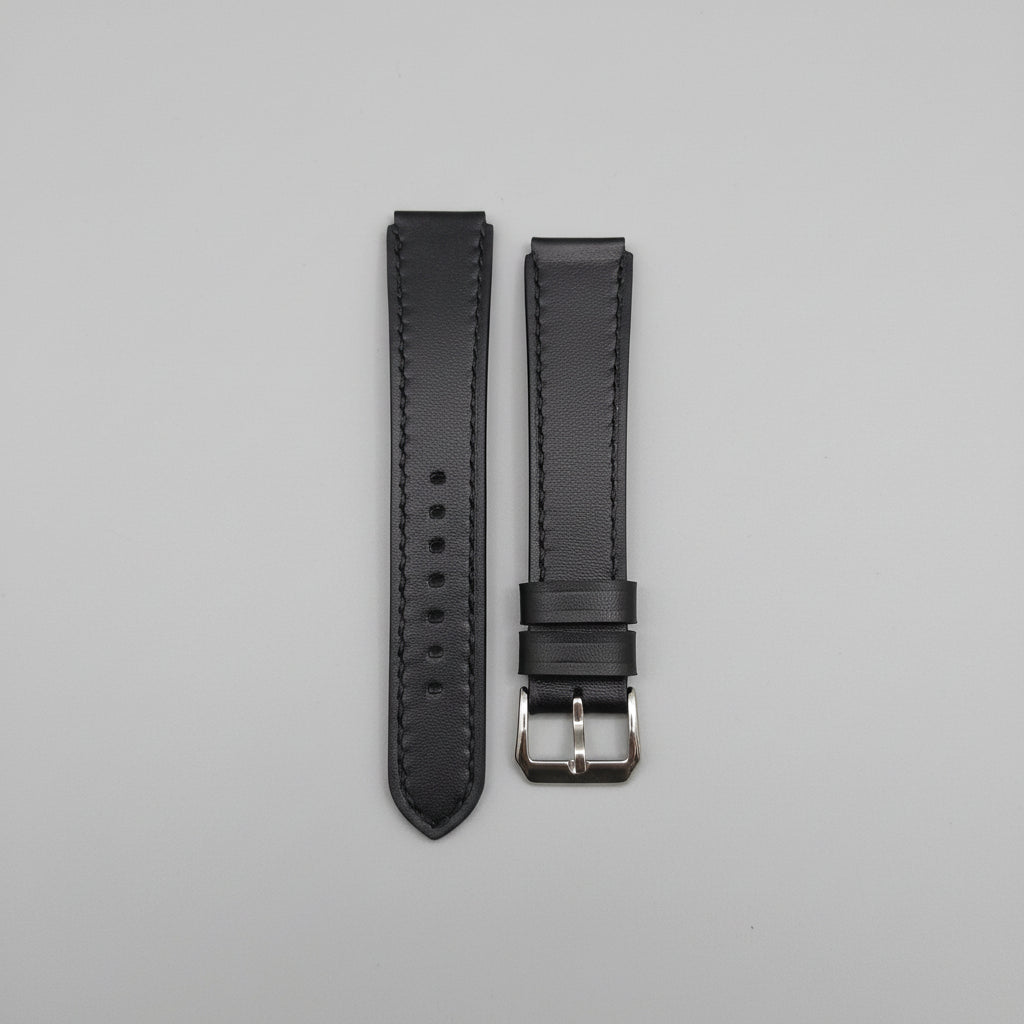 Indianleathercraft leather strap Black Handmade Casio F-91w strap
