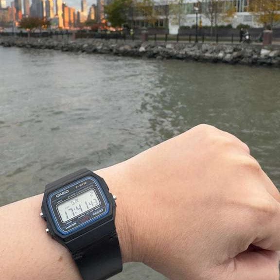 Indianleathercraft leather strap Handmade Casio F-91w strap