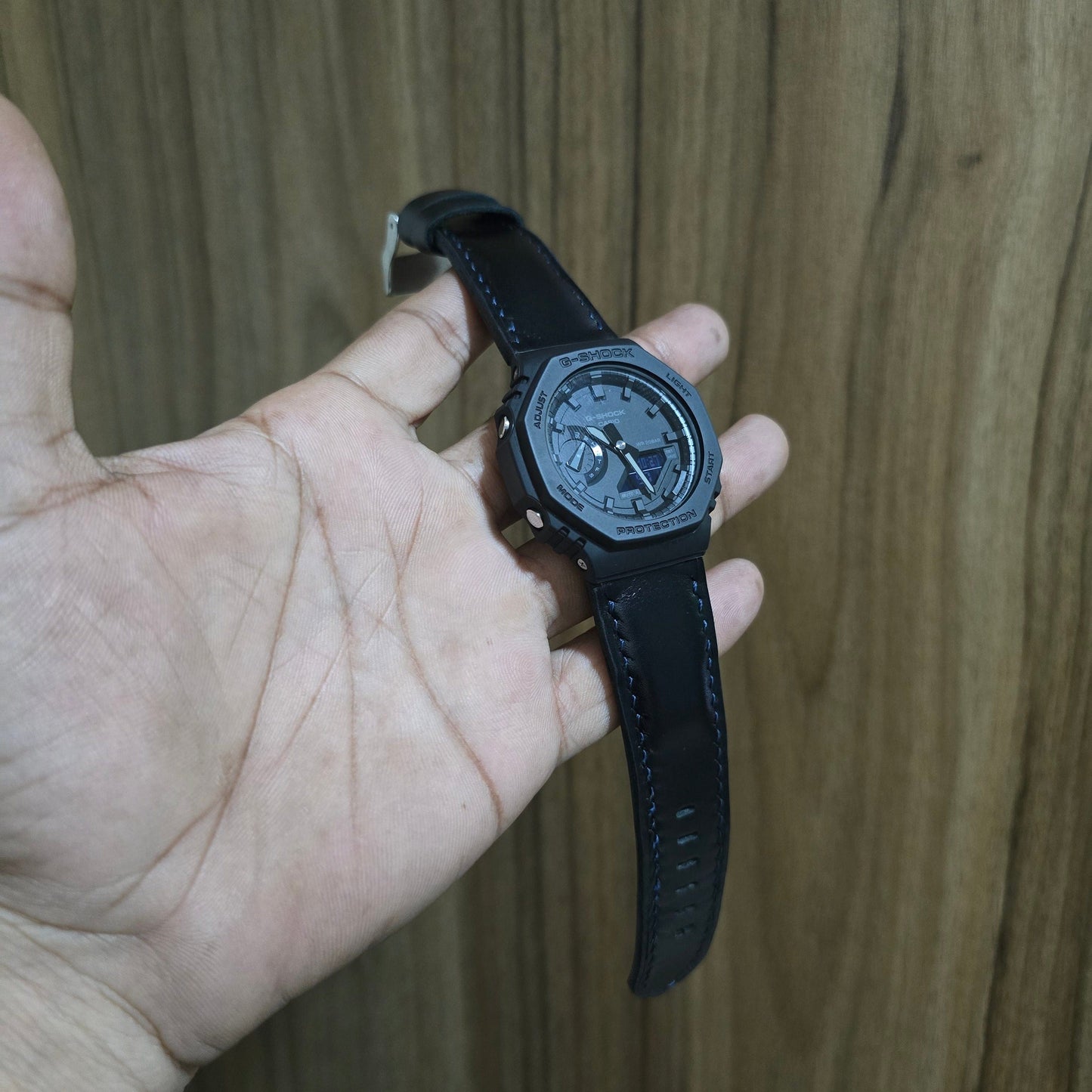 Indianleathercraft leather strap Handmade Casio G shock leather strap