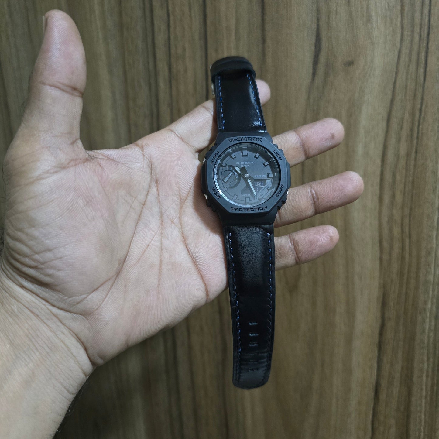 Indianleathercraft leather strap Handmade Casio G shock leather strap