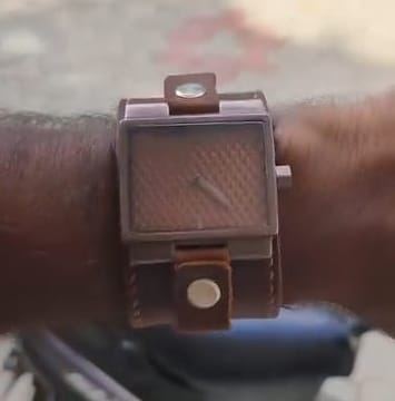 Indianleathercraft leather strap Handmade cuff style bund leather strap