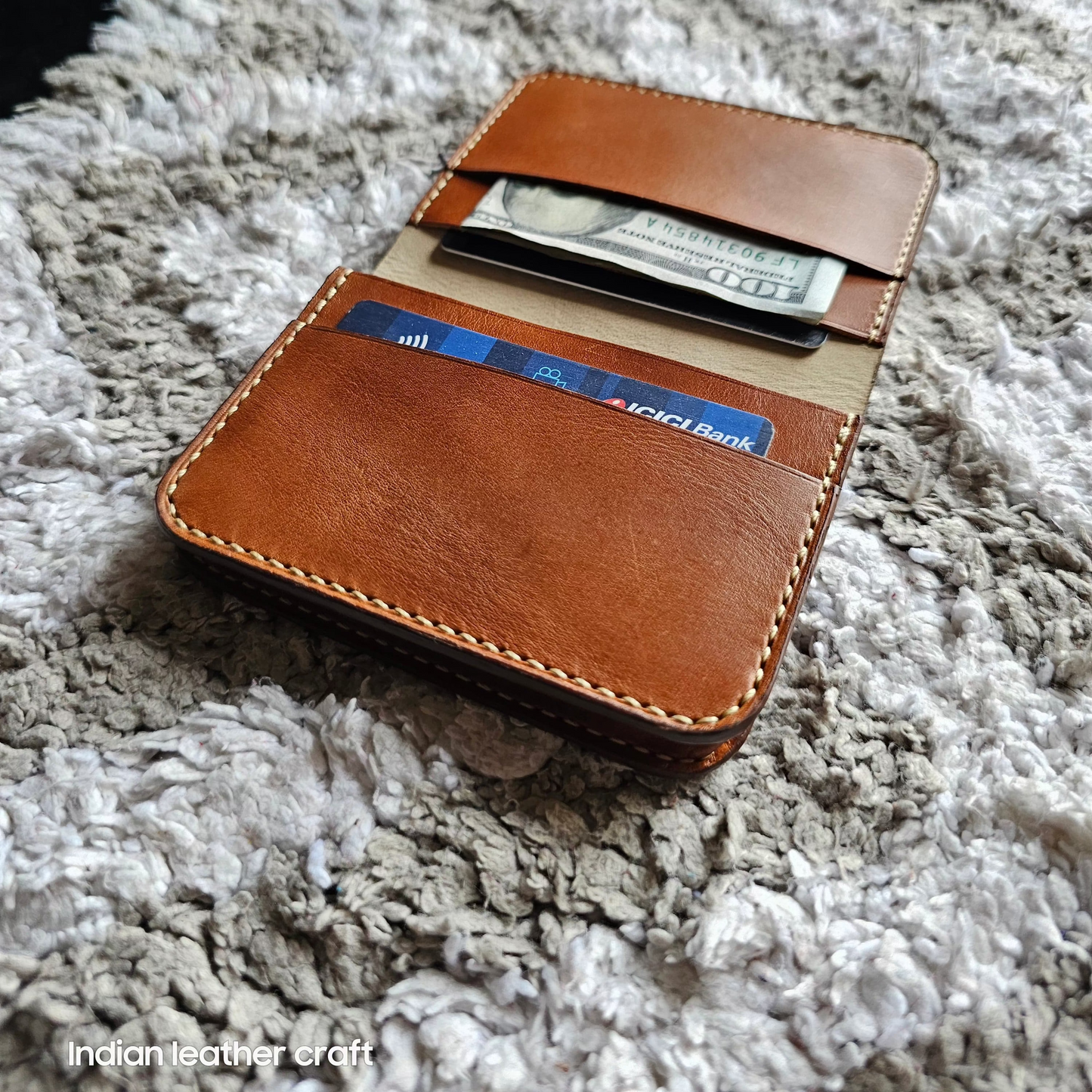 Indianleathercraft Shell cordovan wallet
