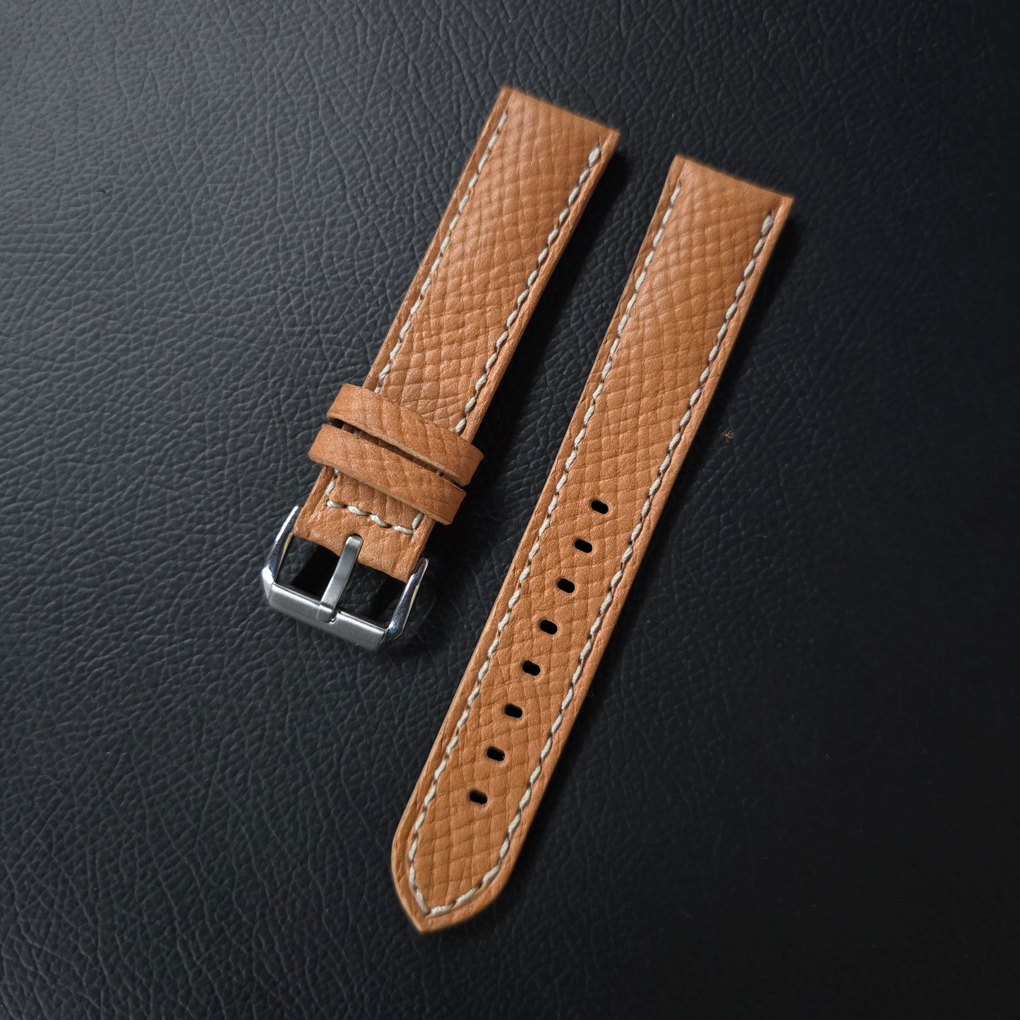 Indianleathercraft straps Handmade Italian leather strap
