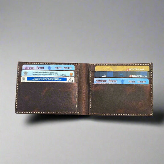 Indianleathercraft Wallets & Money Clips Handmade fullgrain leather wallet