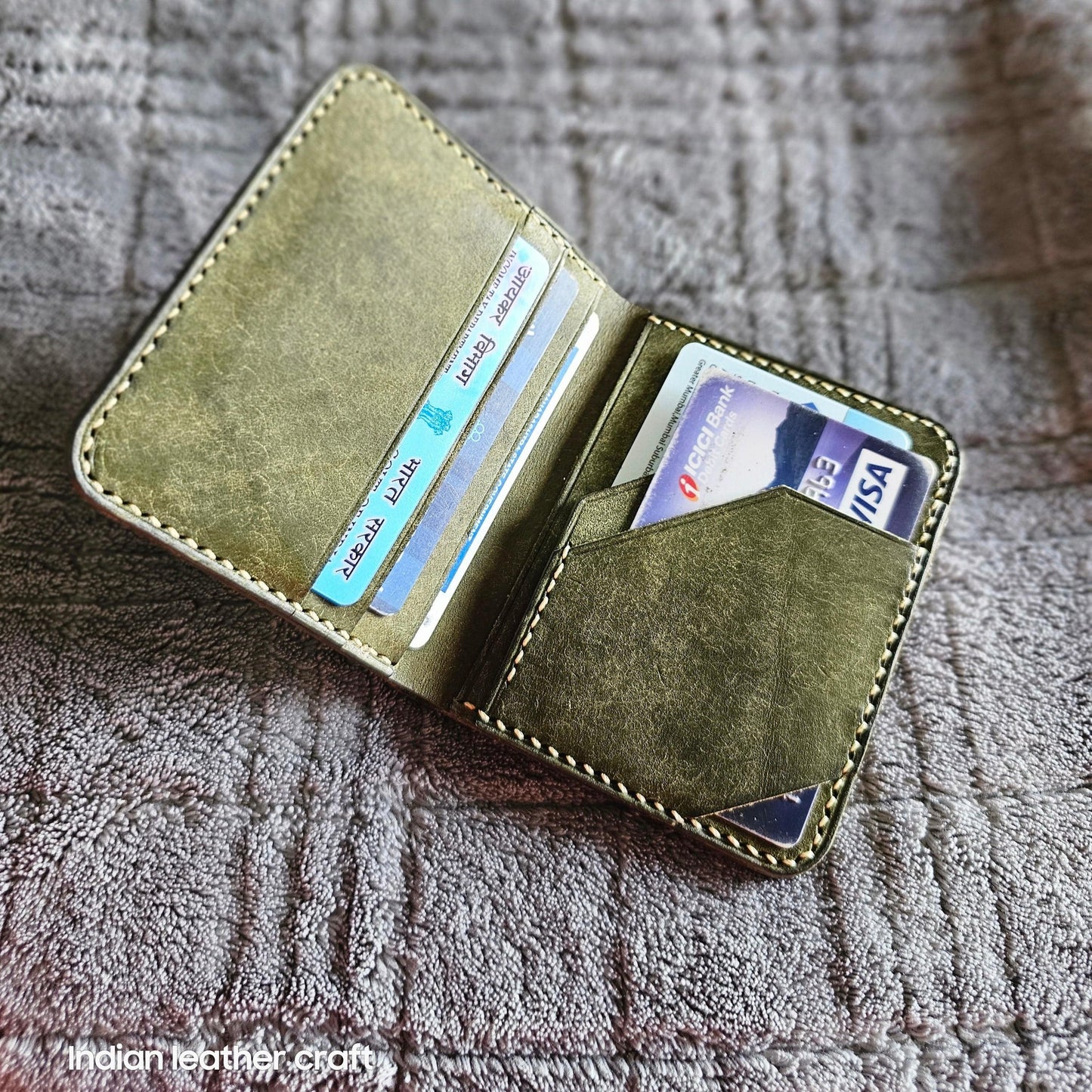 Indianleathercraft Wallets & Money Clips Italian leather wallet