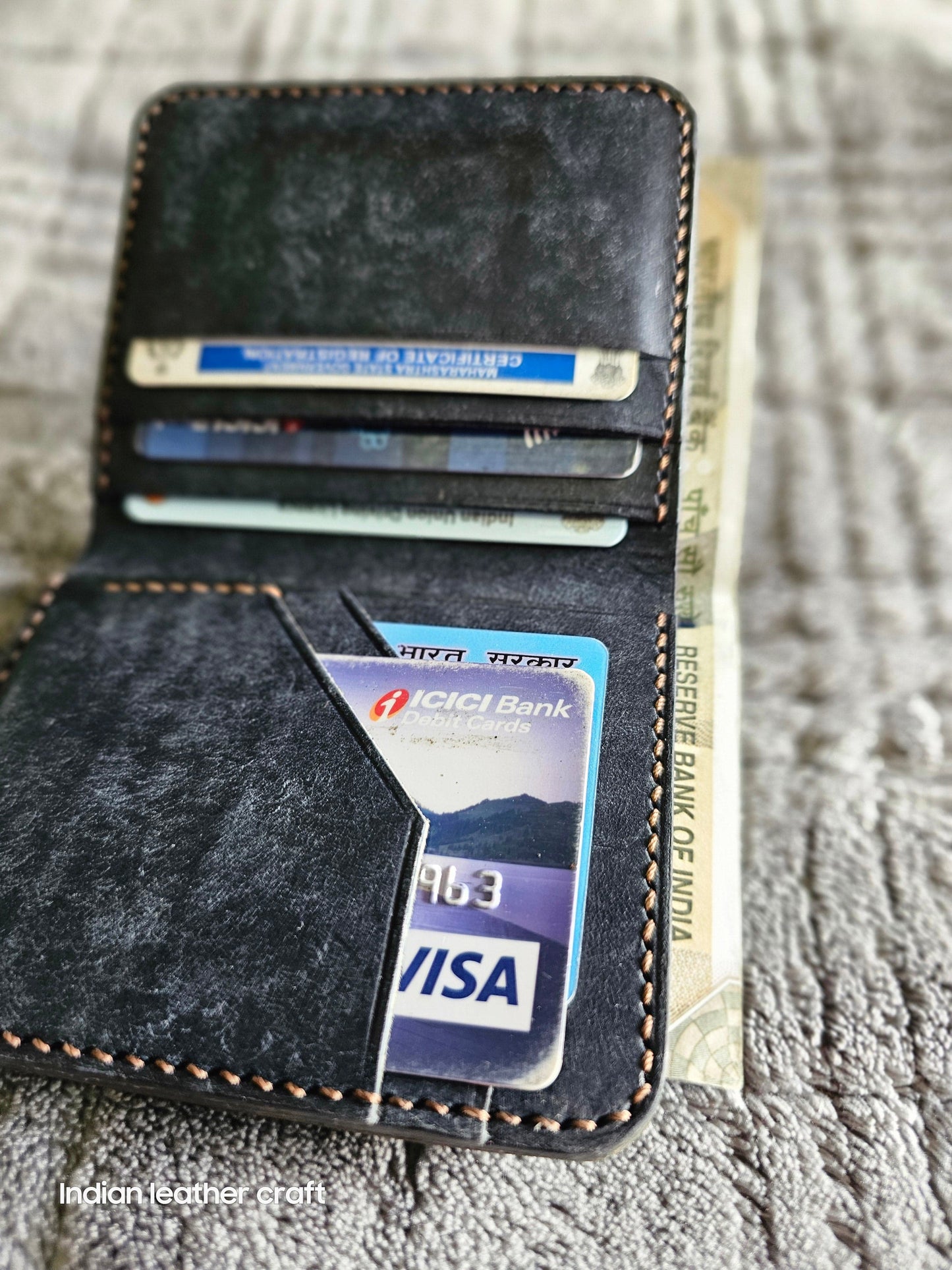 Indianleathercraft Wallets & Money Clips Italian leather wallet