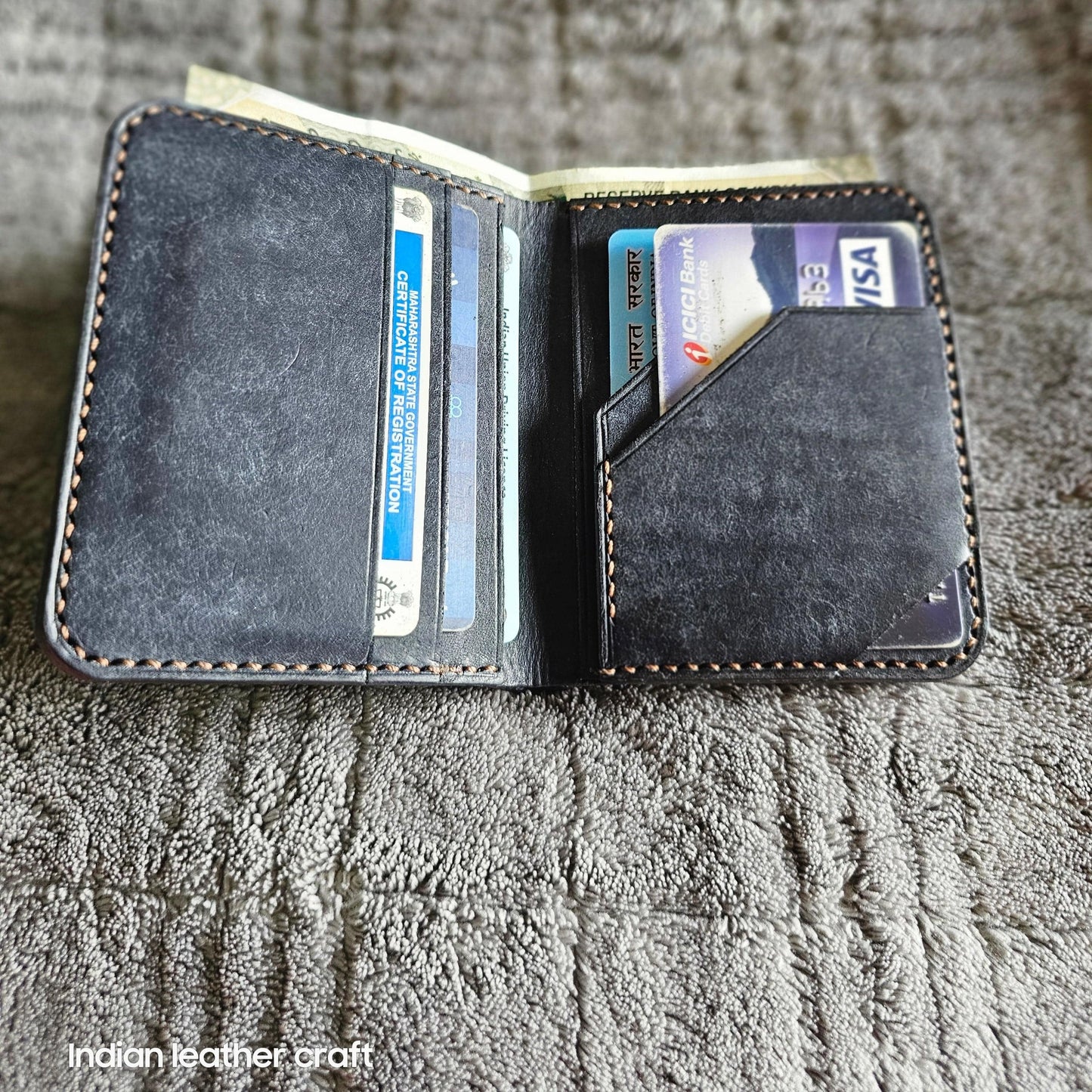 Indianleathercraft Wallets & Money Clips Italian leather wallet
