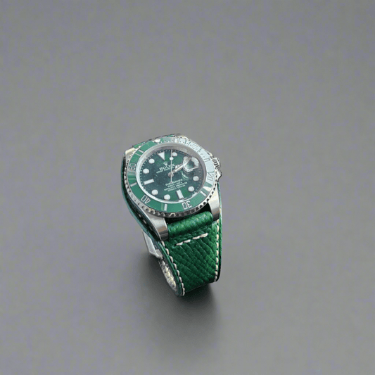 Indianleathercraft Watch Bands 18mm Leather watch strap for Rolex