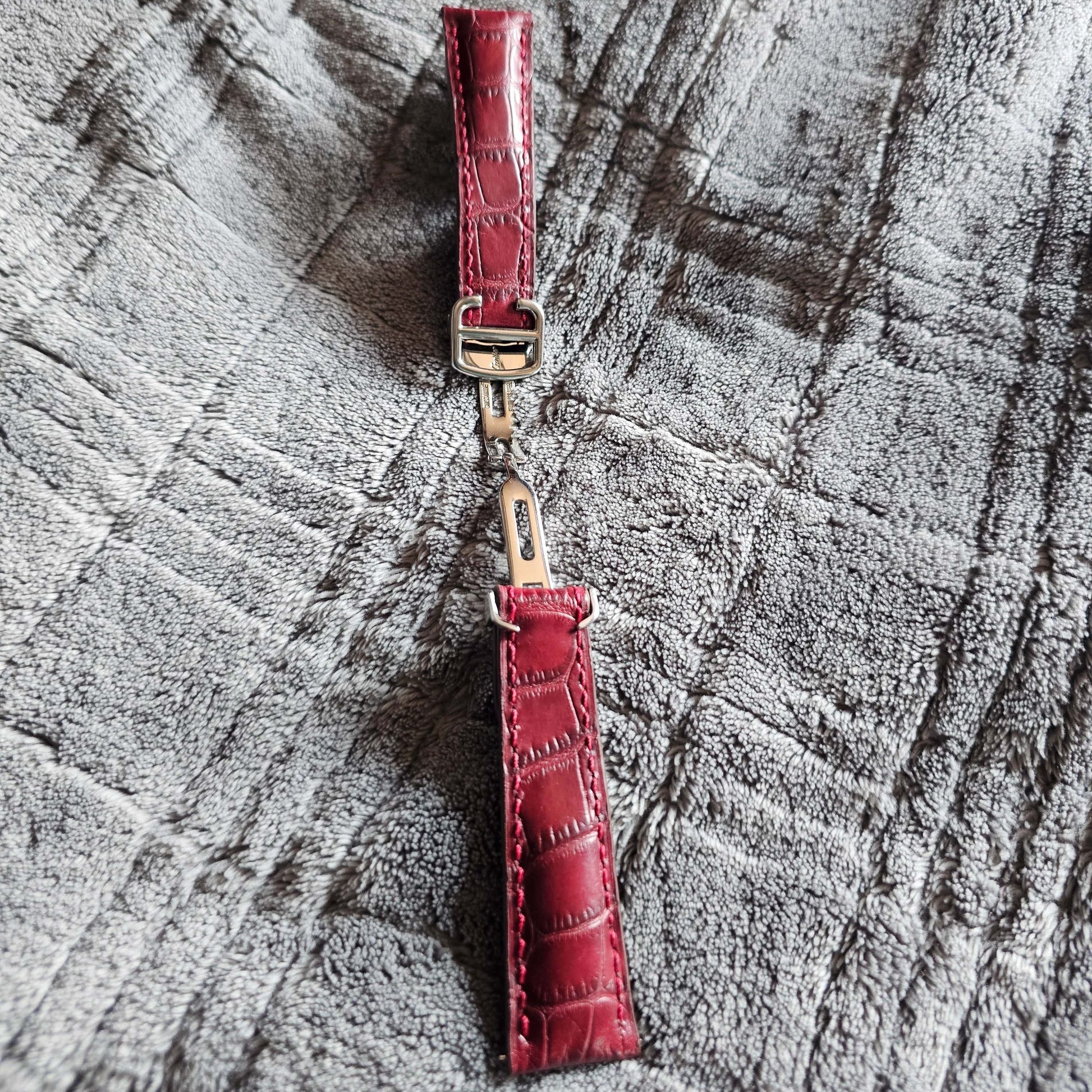 Indianleathercraft Watch Bands Handmade leather strap for cartier