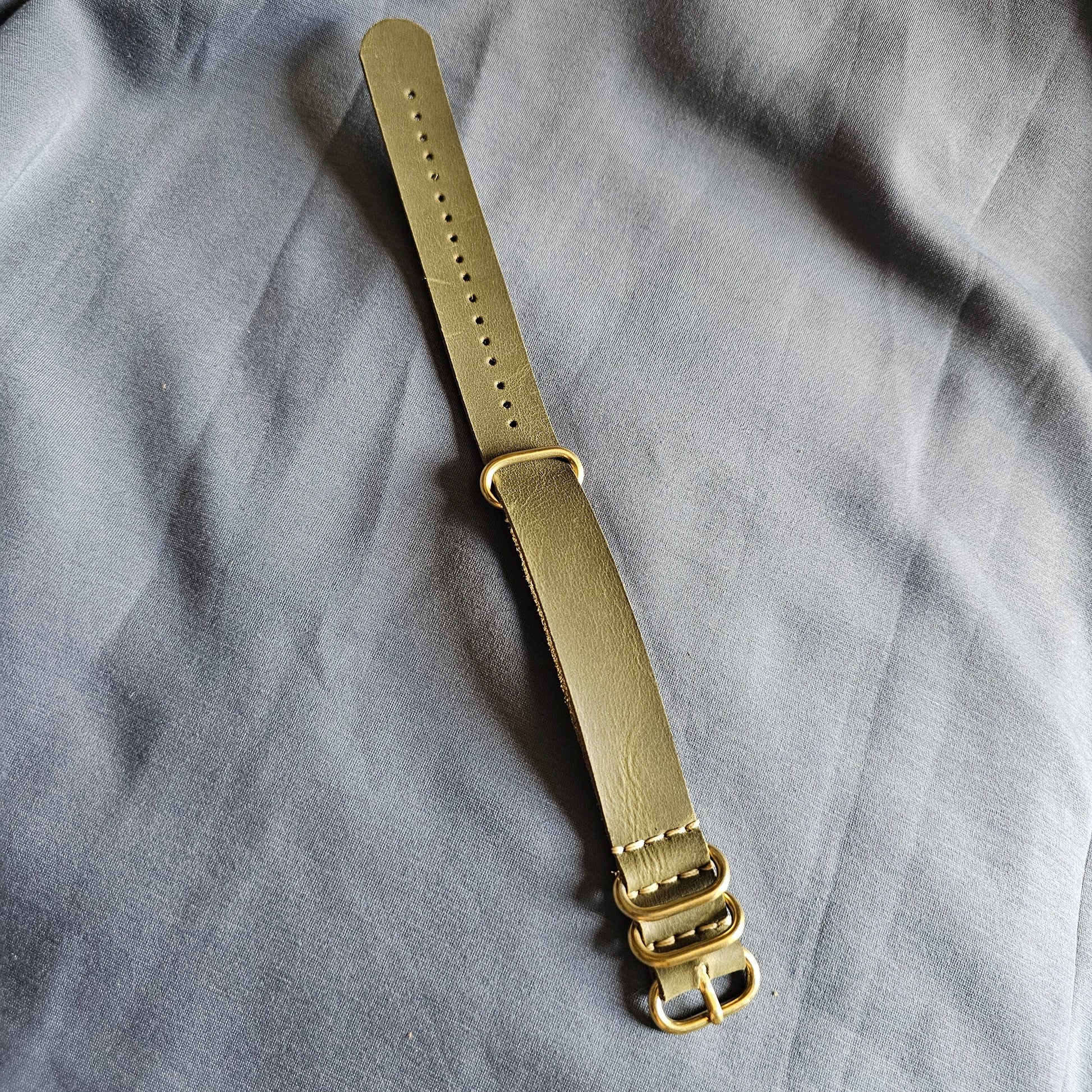 Indianleathercraft Watch Bands Handmade nato leather strap