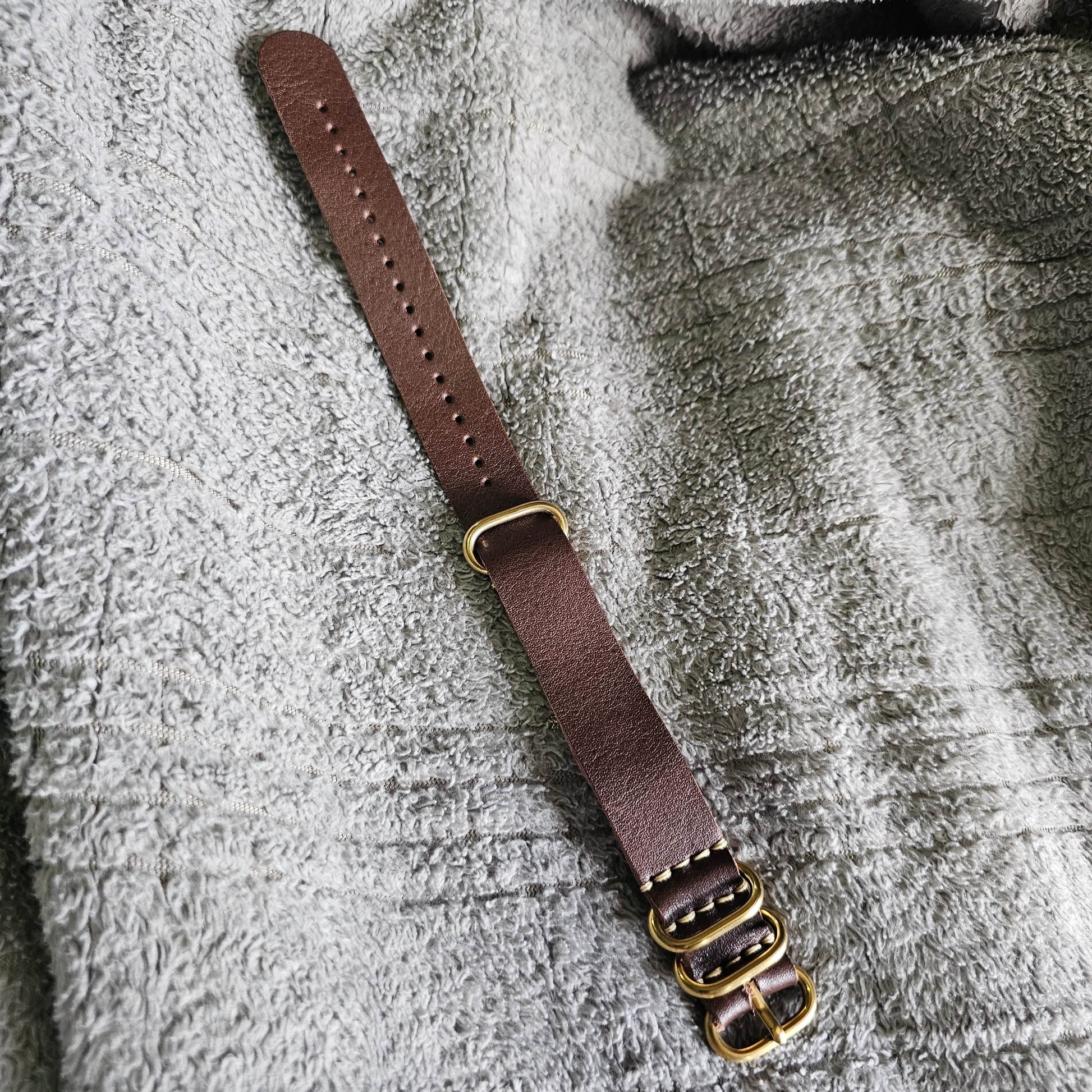 Indianleathercraft Watch Bands Handmade nato leather strap
