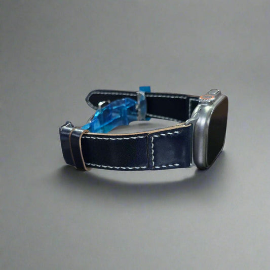 Indianleathercraft Watch Bands Shell cordovan leather strap