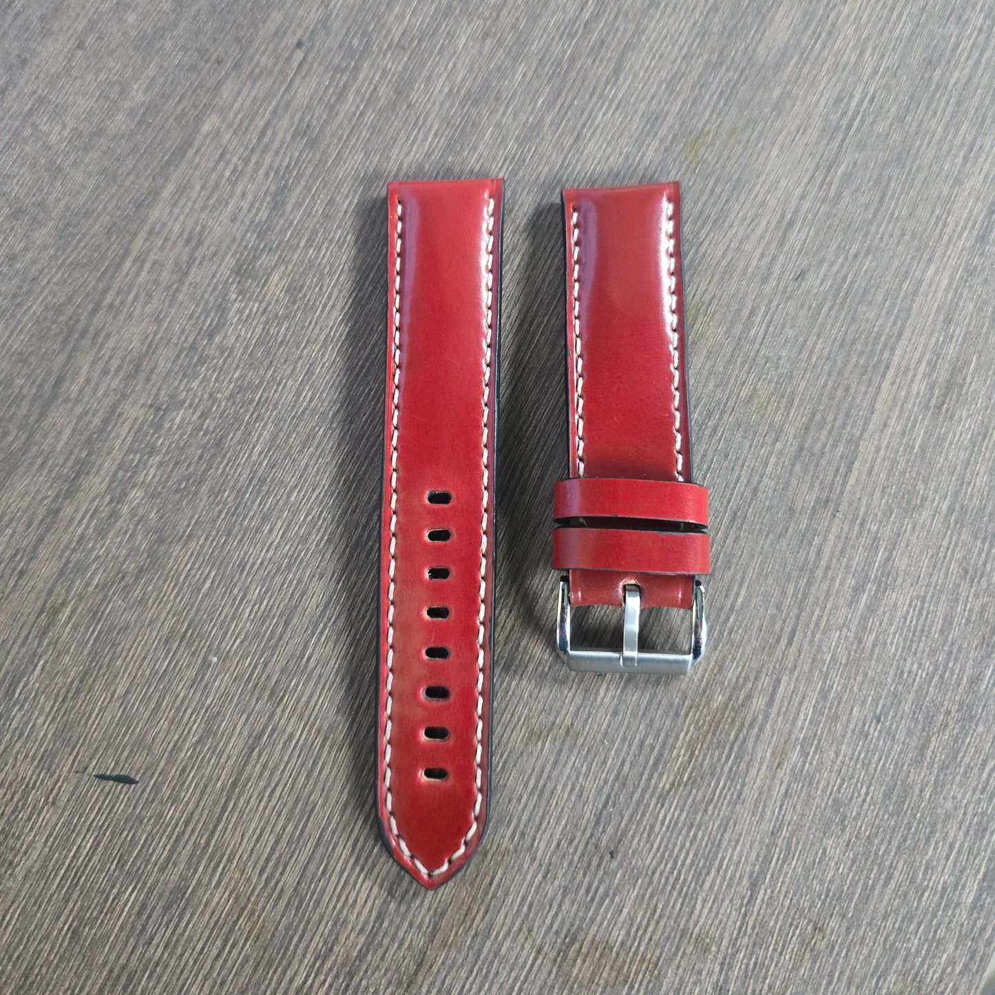 Indianleathercraft Watch Bands Shell Cordovan watch strap