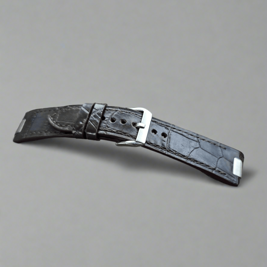 Indianleathercraft watch strap Brown / 40mm - lug size 12mm Handmade Tissot PRX leather watch strap
