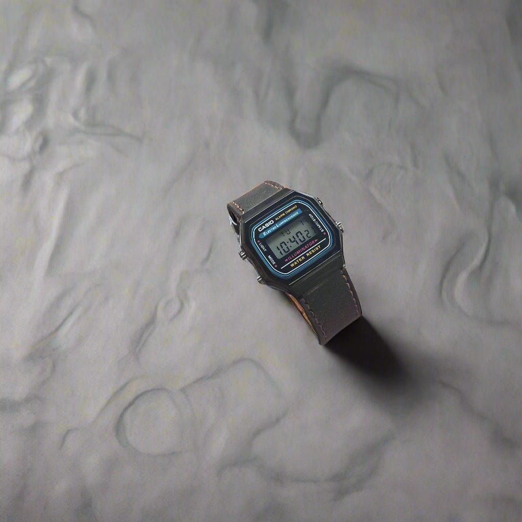 Indianleathercraft watch strap Handmade Casio A168 leather strap
