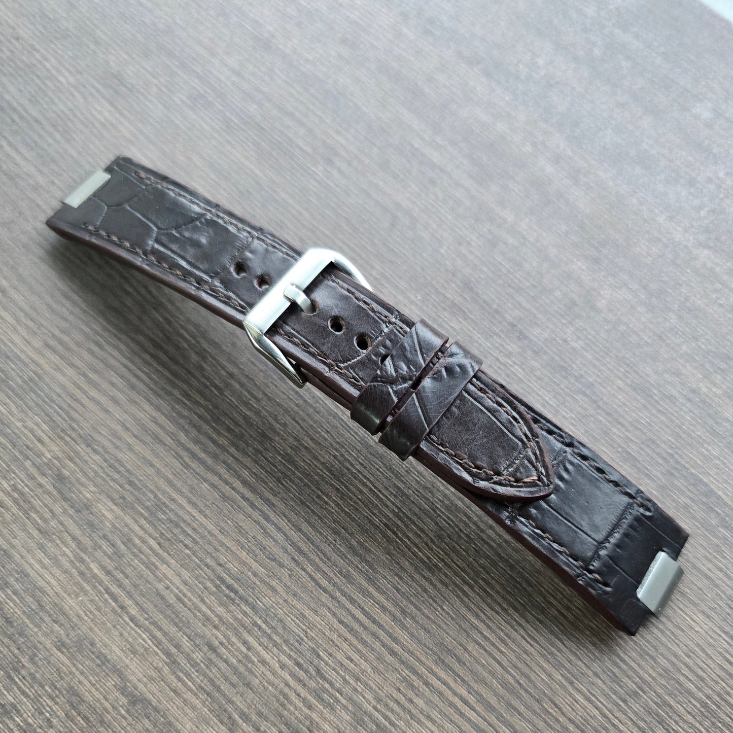 Indianleathercraft watch strap Handmade Tissot PRX leather watch strap