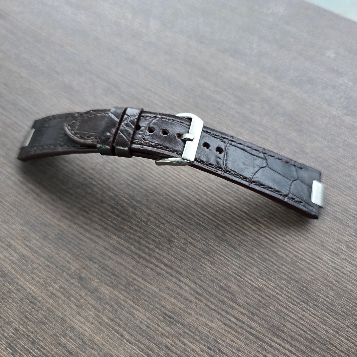 Indianleathercraft watch strap Handmade Tissot PRX leather watch strap