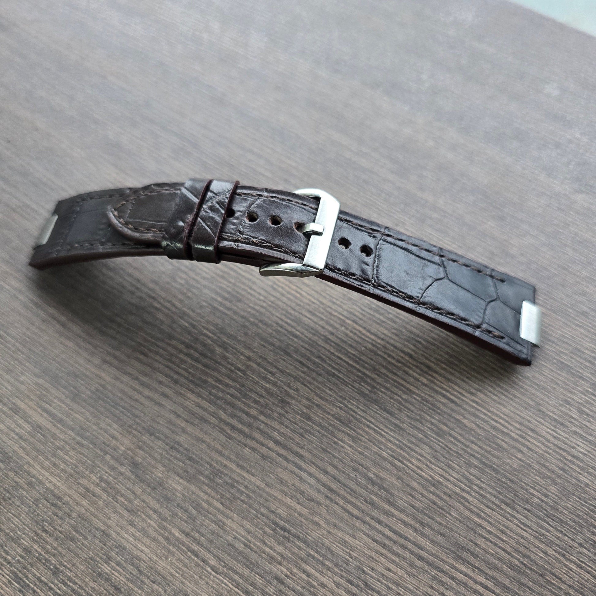 Indianleathercraft watch strap Handmade Tissot PRX leather watch strap