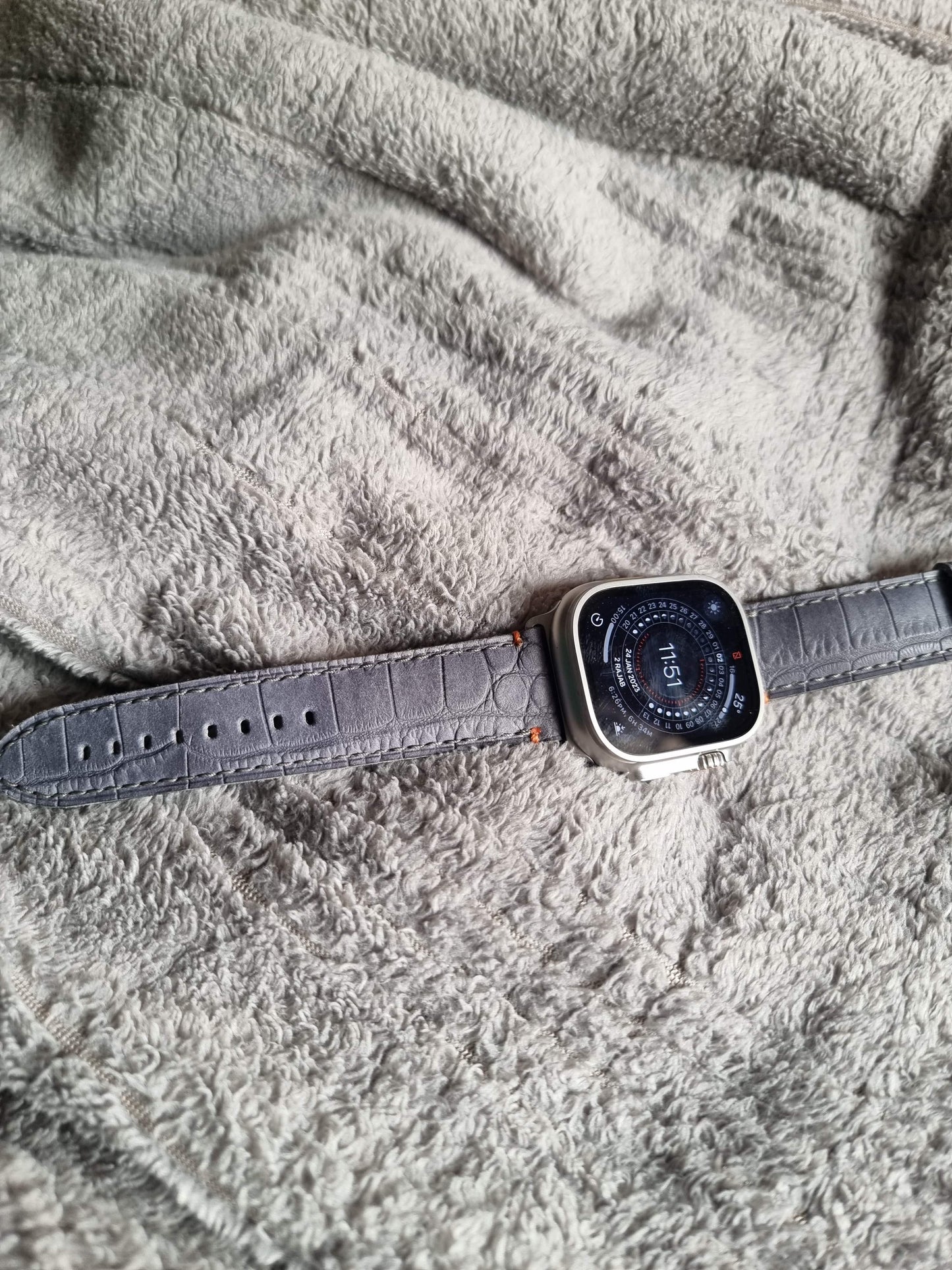 Indianleathercraft Apple watch ultra strap