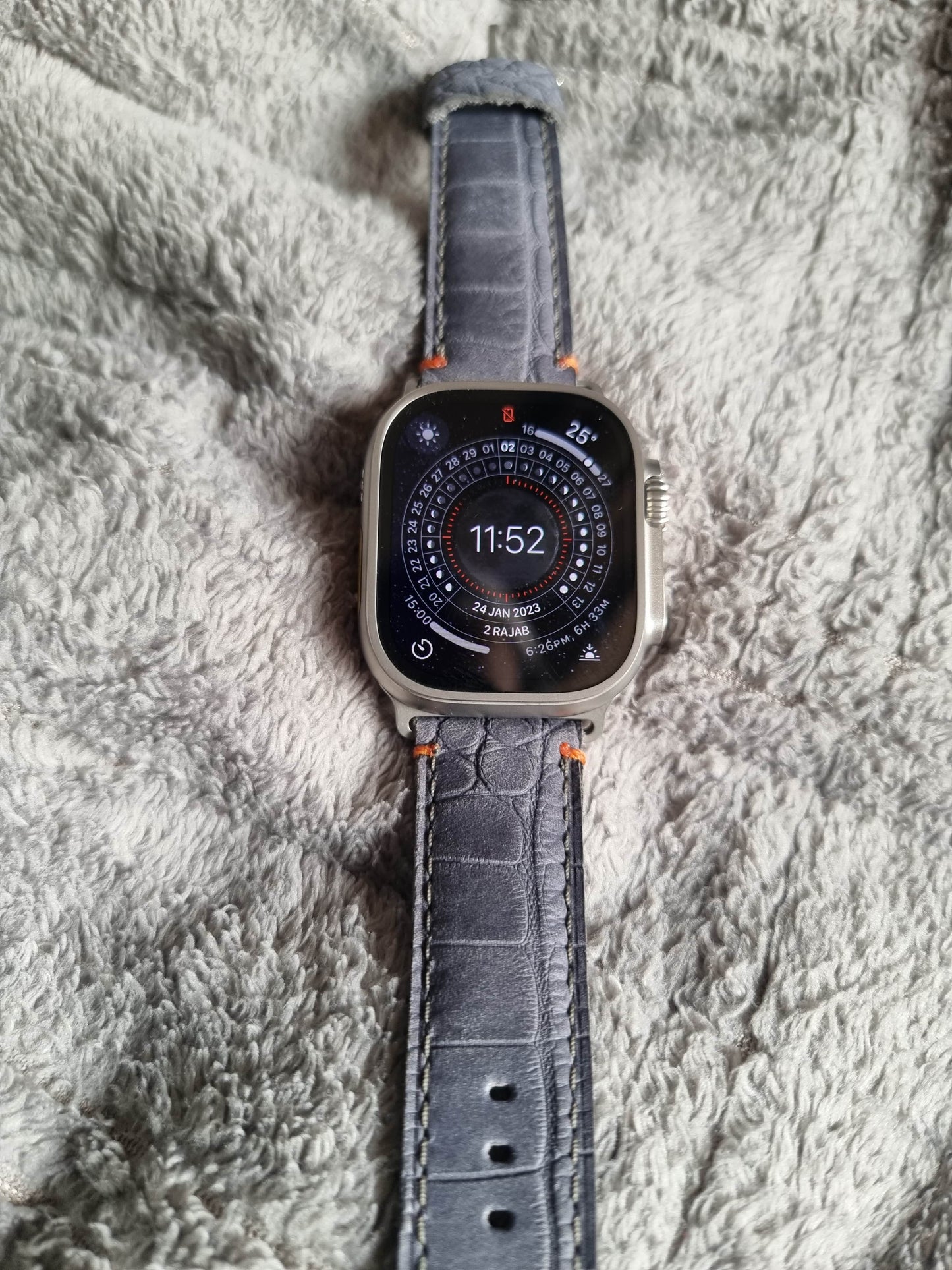 Indianleathercraft Apple watch ultra strap