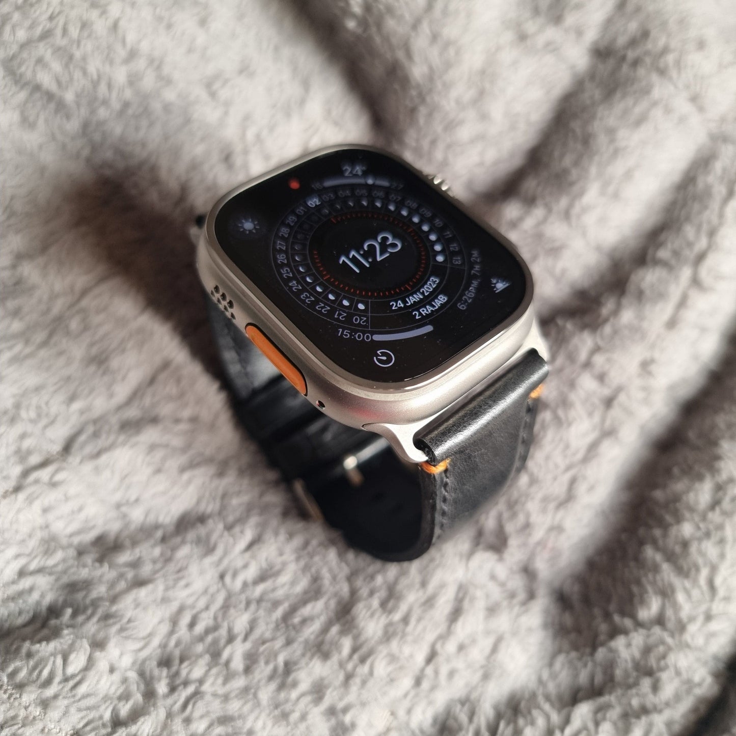 Indianleathercraft Apple watch ultra strap