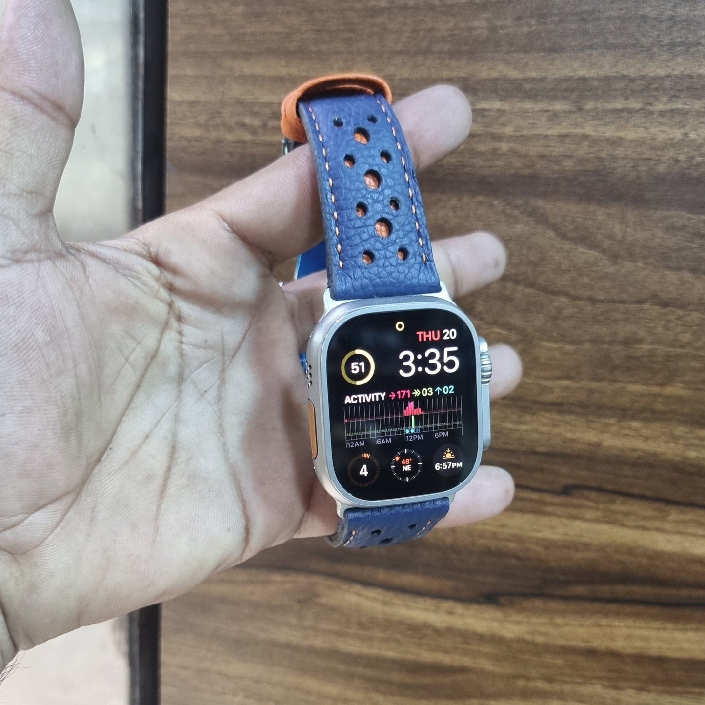 Indianleathercraft applestrap Apple watch ultra strap