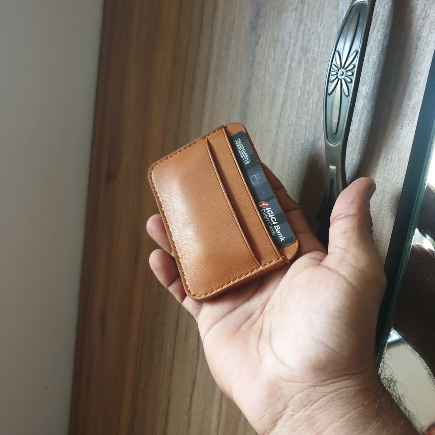 Indianleathercraft Fullgrain leather card holder