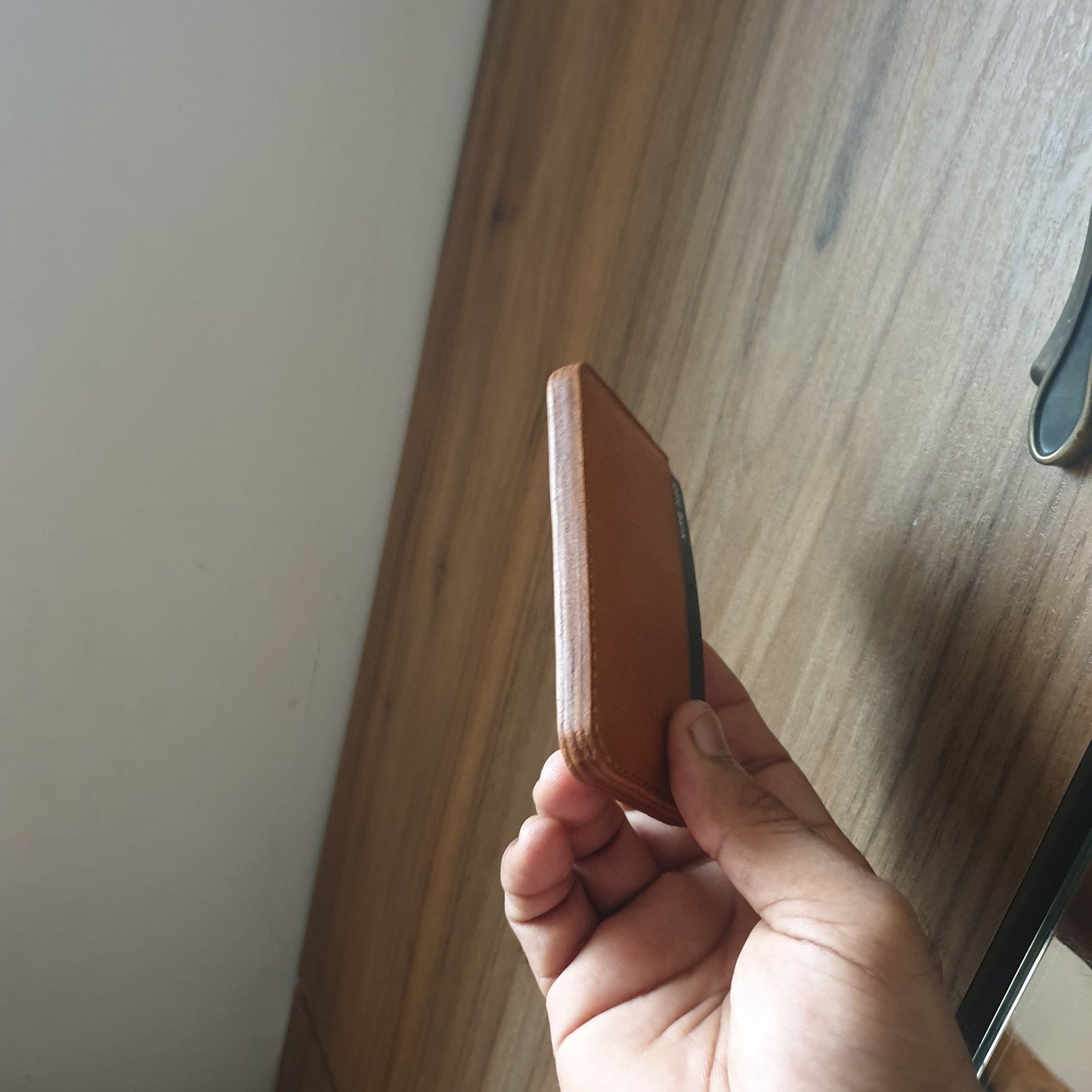 Indianleathercraft Fullgrain leather card holder