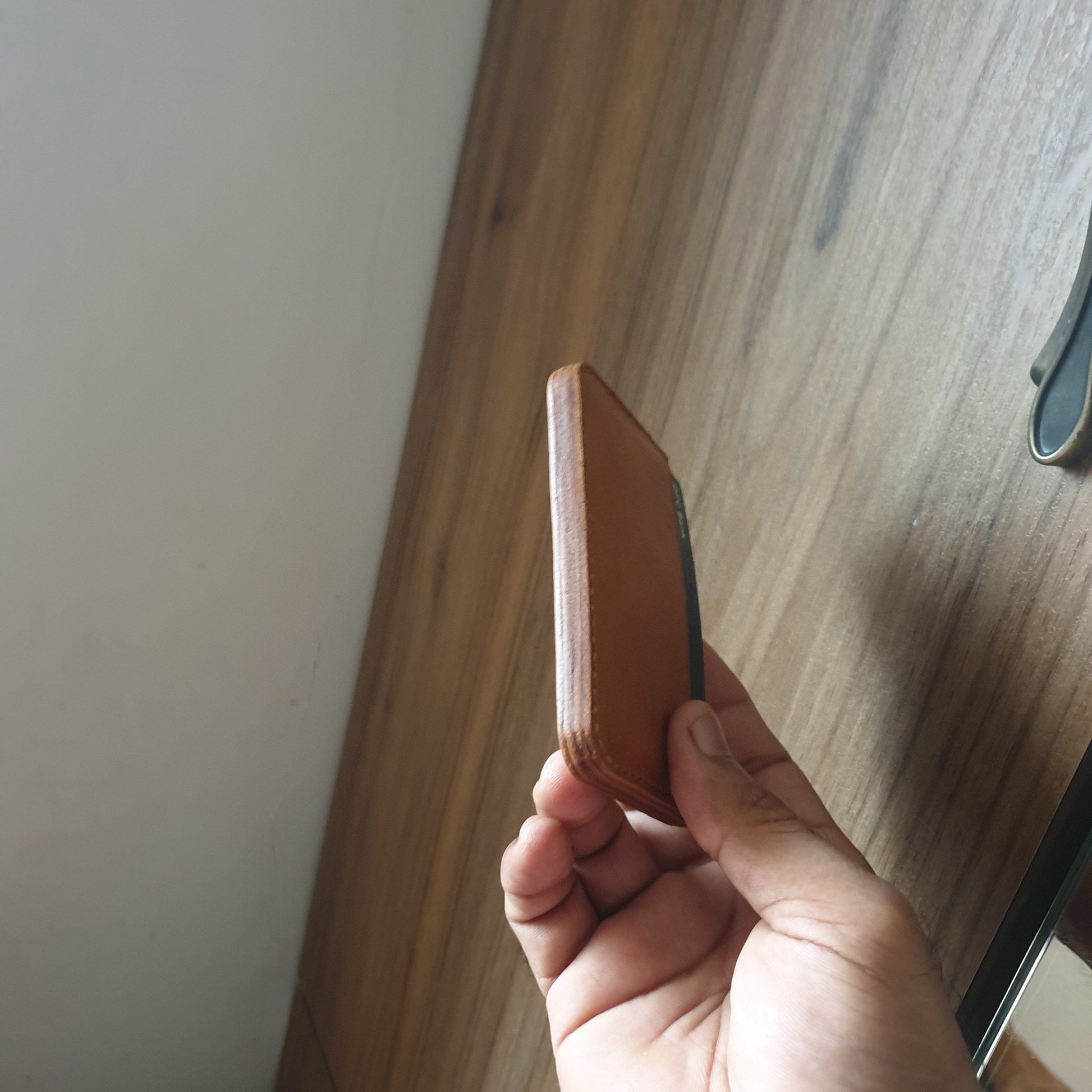Indianleathercraft Fullgrain leather card holder
