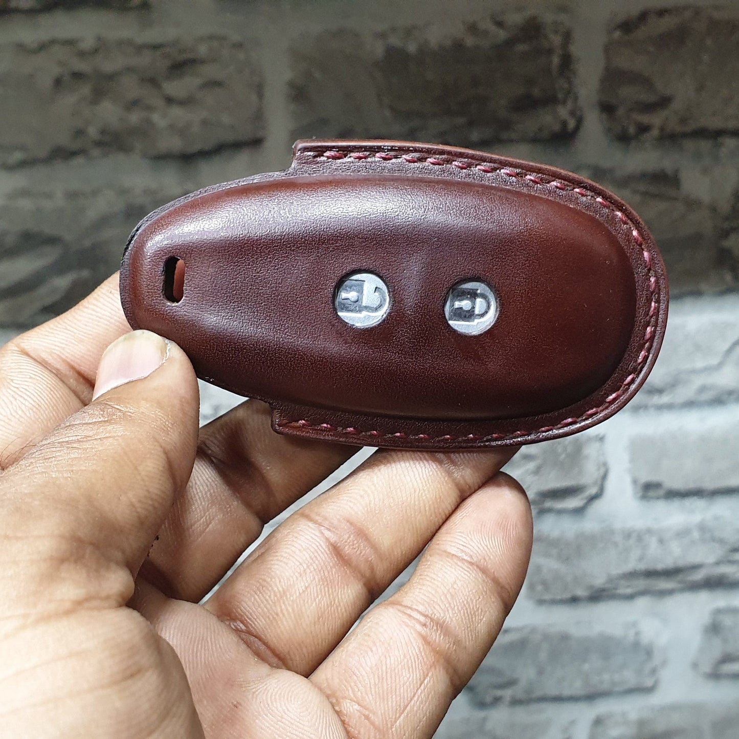 Indianleathercraft Handmade leather case for suzuki