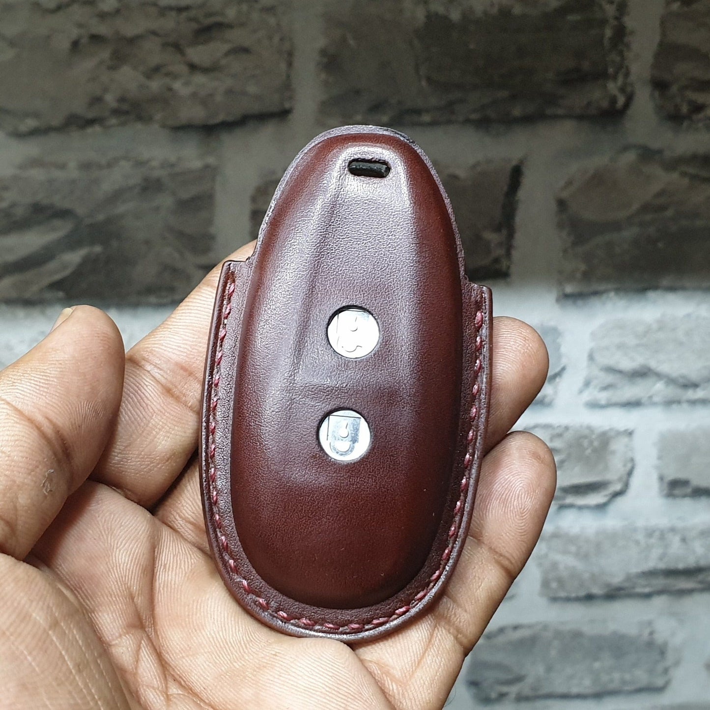 Indianleathercraft Handmade leather case for suzuki