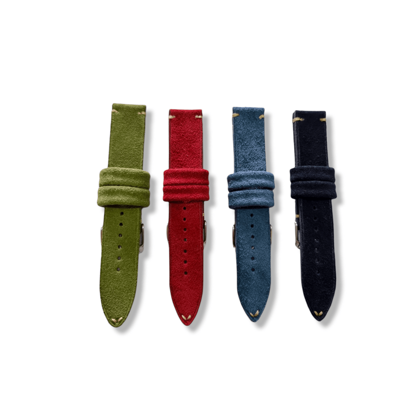 Indianleathercraft Handmade suede leather strap