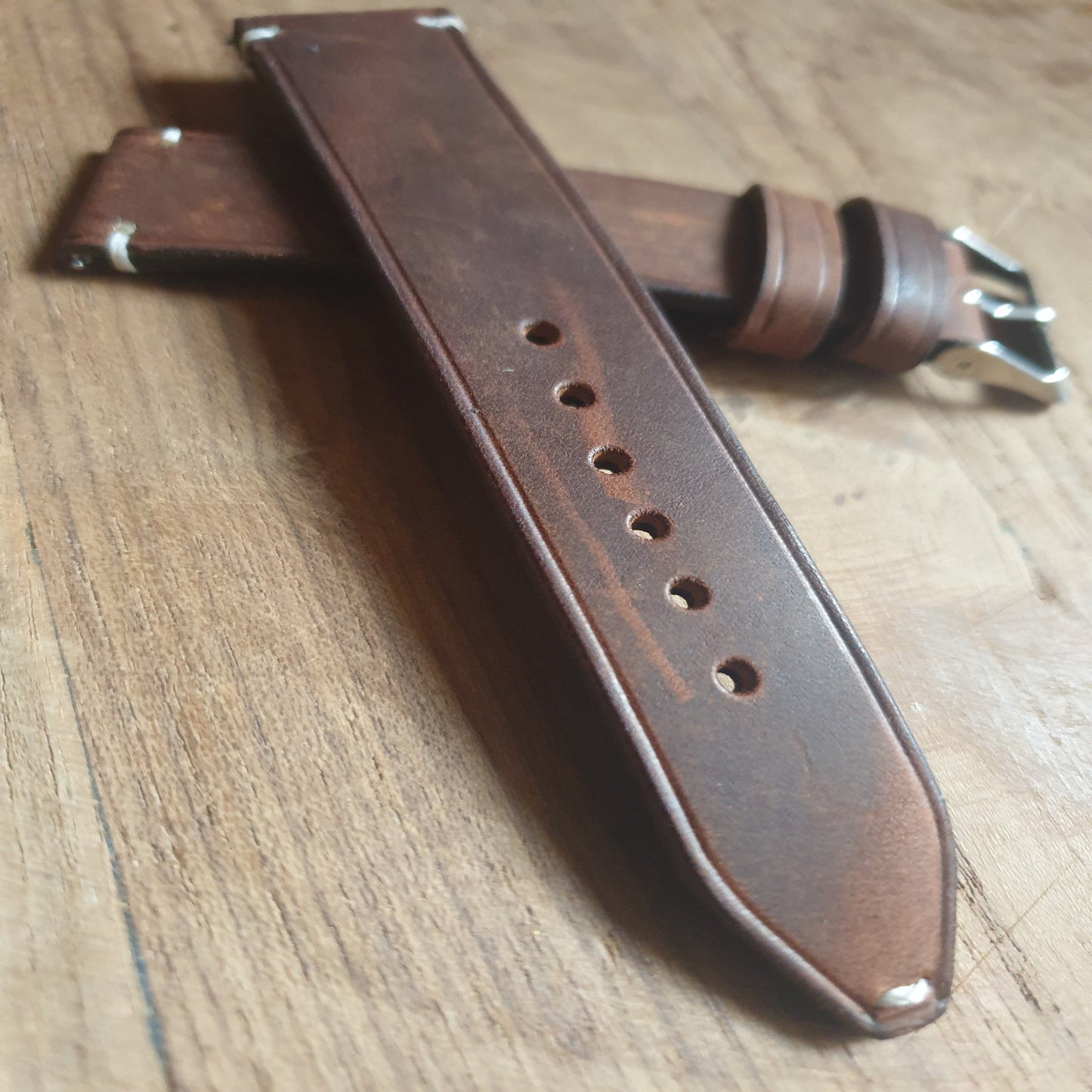 Indianleathercraft Handmade vintage leather strap