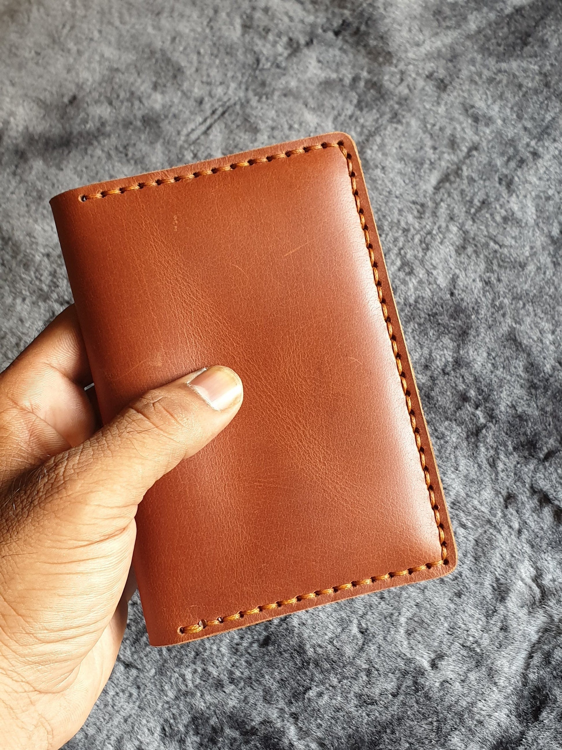 leather passport wallet - Indianleathercraft