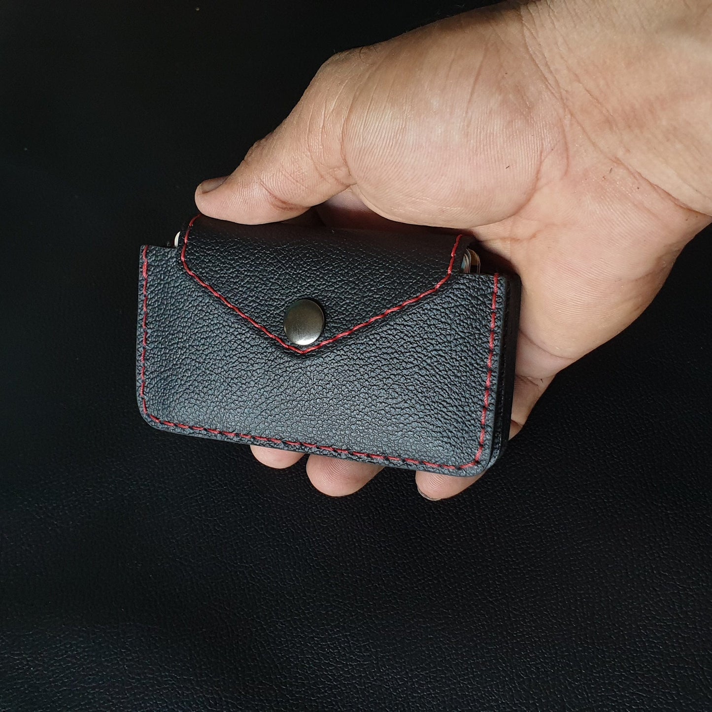 Minimilist card wallet - Indianleathercraft