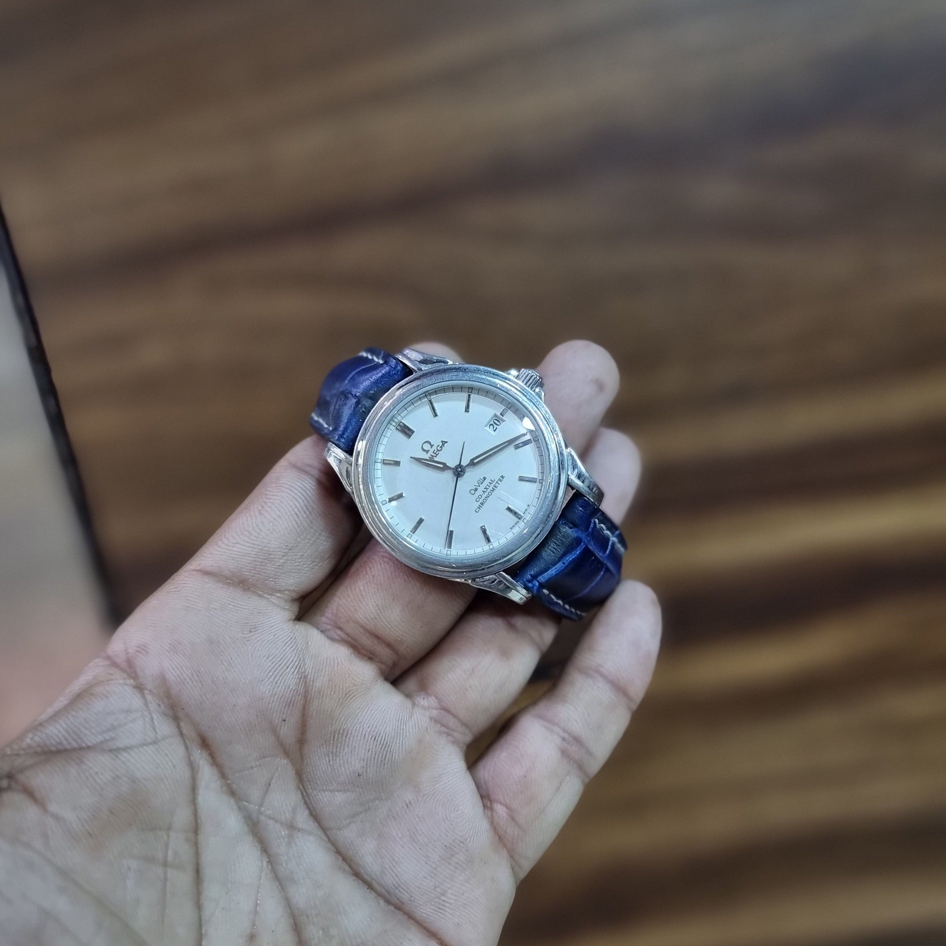 Indianleathercraft Omega leather watch strap