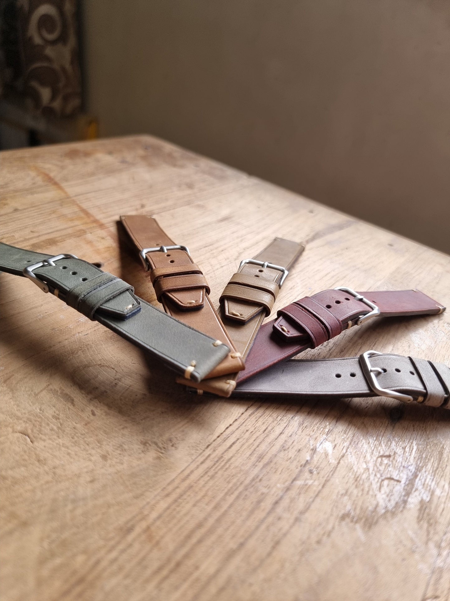 Indianleathercraft vintage leather bands Vintage leather watch strap