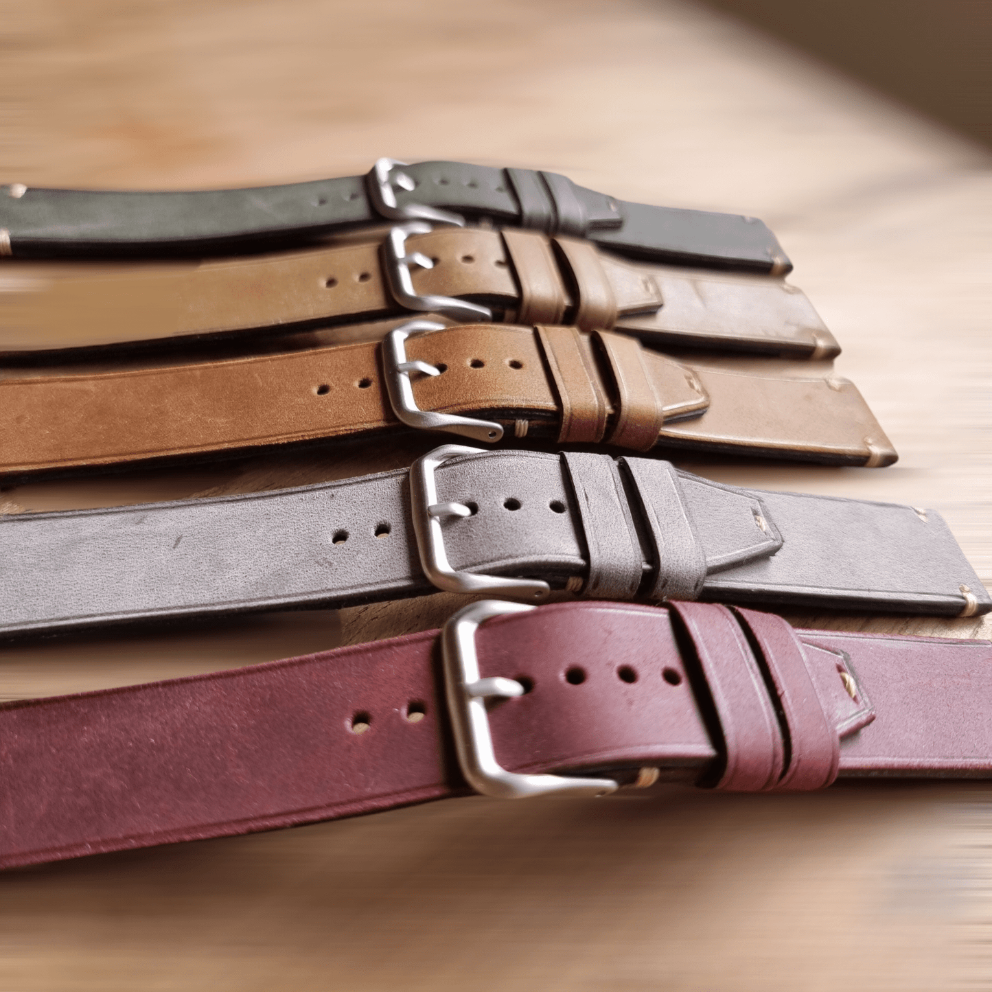 Indianleathercraft vintage leather bands Vintage leather watch strap