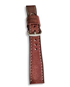 Indianleathercraft Watch Bands 18mm / Brown Italian pueblo leather strap