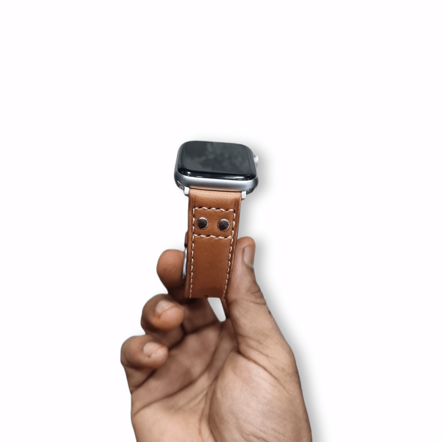 Indianleathercraft Watch Bands Handmade leather apple watch strap