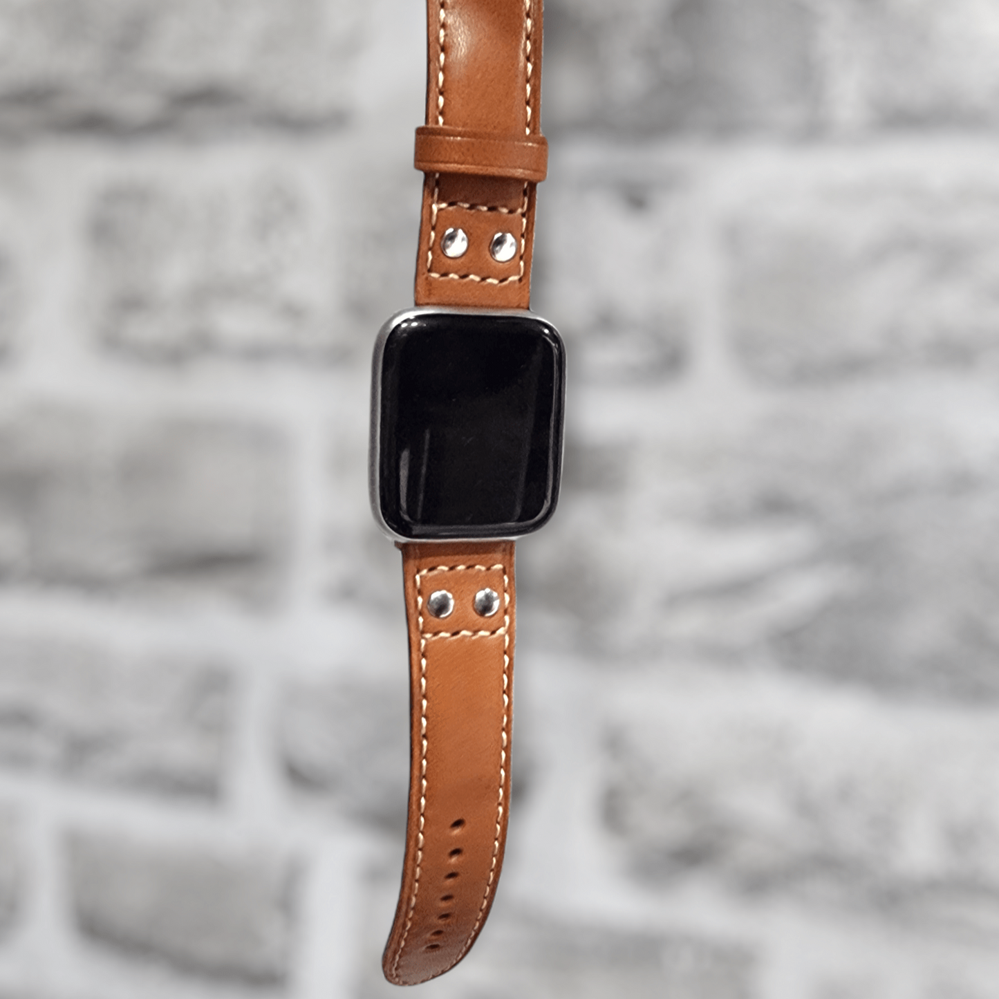 Indianleathercraft Watch Bands Handmade leather apple watch strap