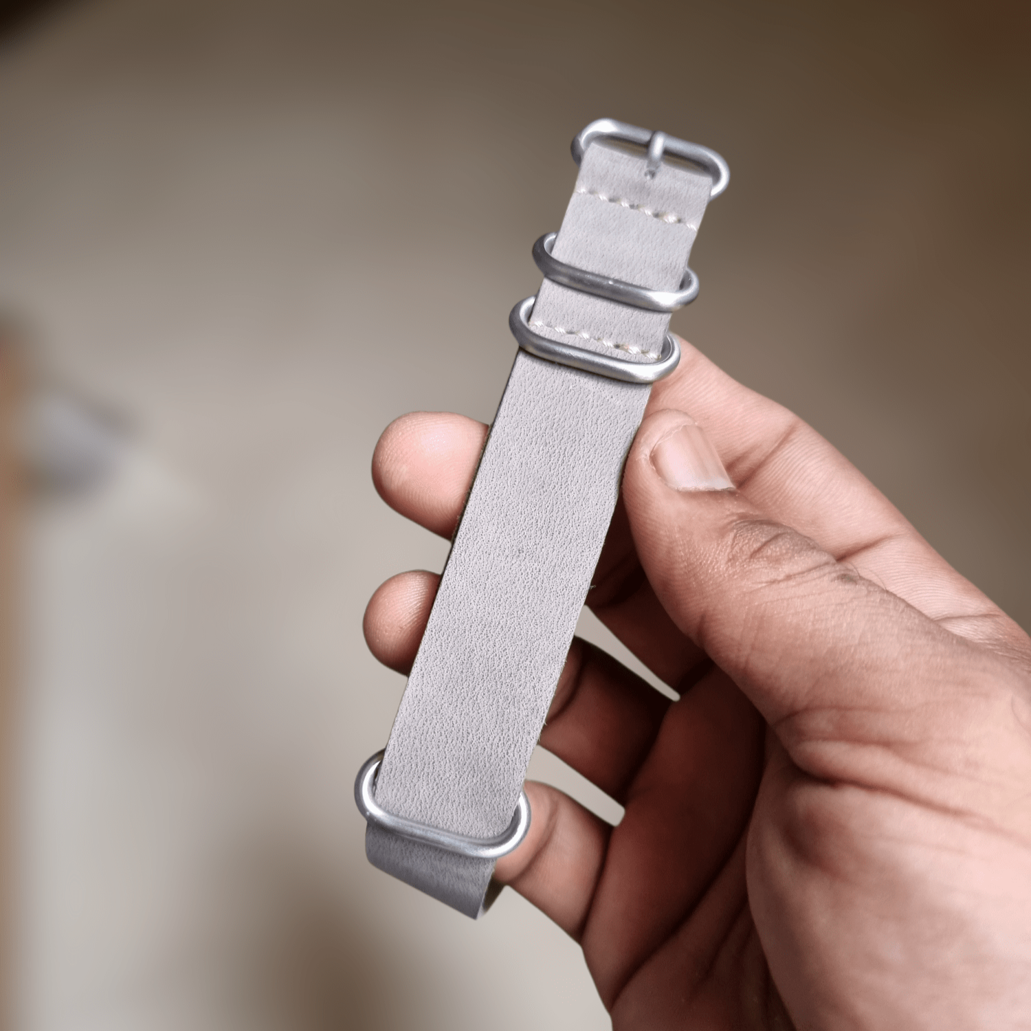 Indianleathercraft Watch Bands Handmade nato leather strap