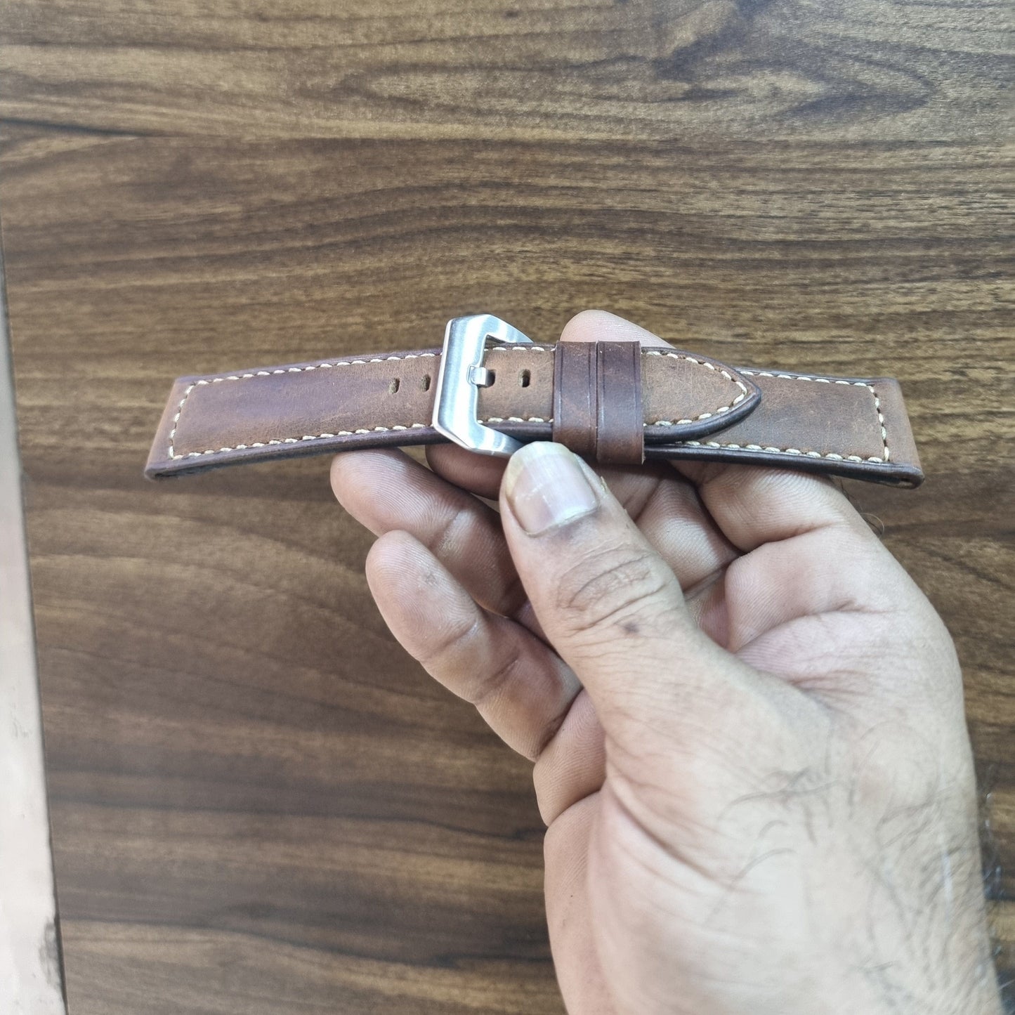 Indianleathercraft Watch Bands Handmade panerai watch leather strap