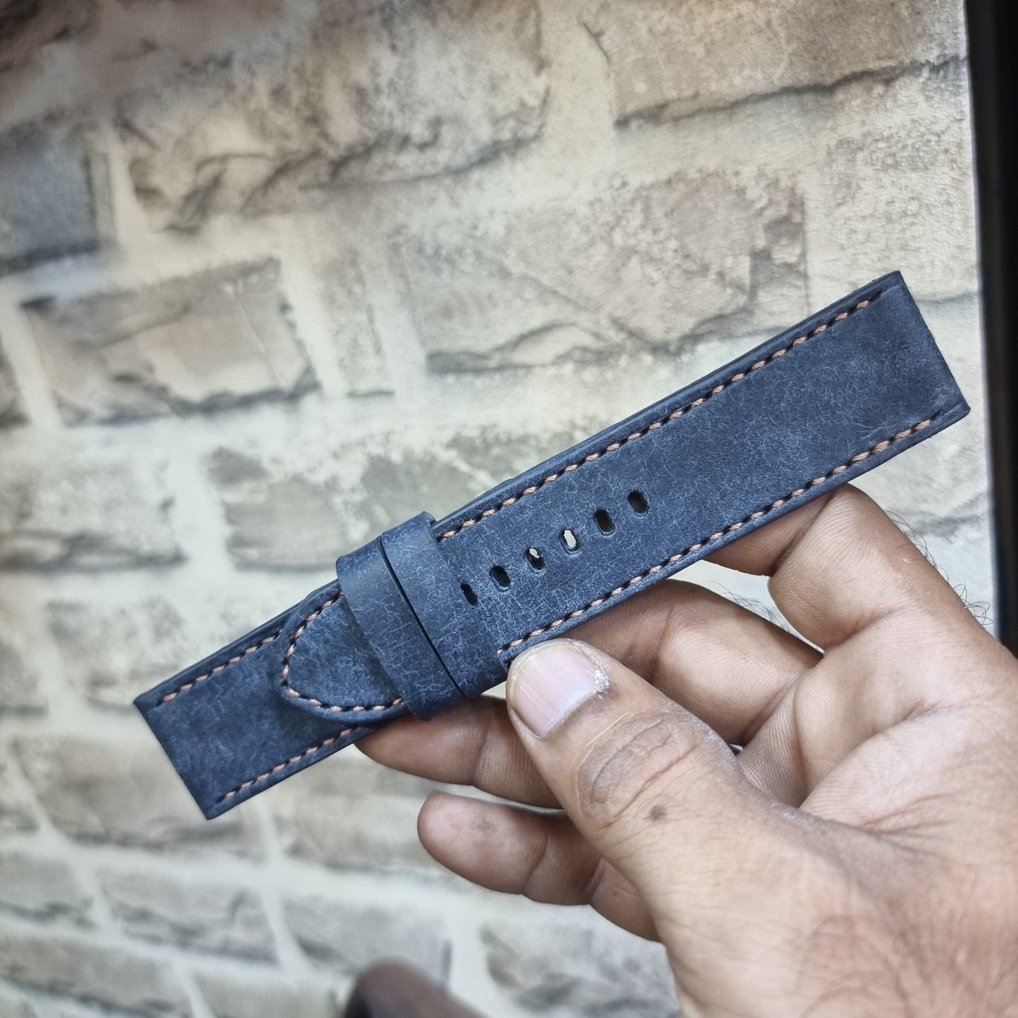 Indianleathercraft Watch Bands Italian leather straps for panerai